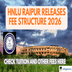 HNLU Raipur Releases Fee Structure 2026; Check Tuition and Other Fees Here